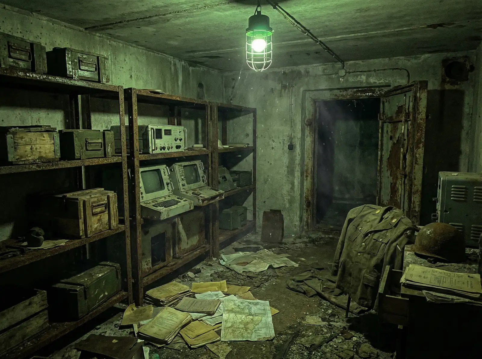 K-21区地下庇护所内部 - 暗网禁区 - 勘探记录